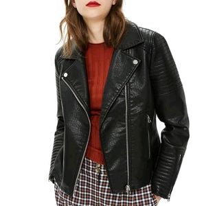 Topshop Rosa Biker Jacket